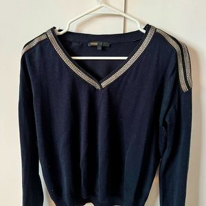 Maje long sleeve shirt, dark blue